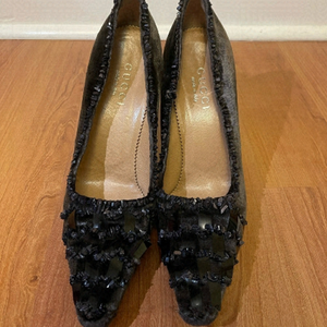 GUCCI crystal high heel pumps